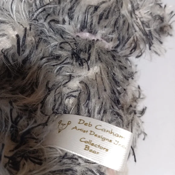 Deb Canham bigger bear Mohair Limited Edition Mischief Cat #13 Of 200 Grey - Picture 4 of 8